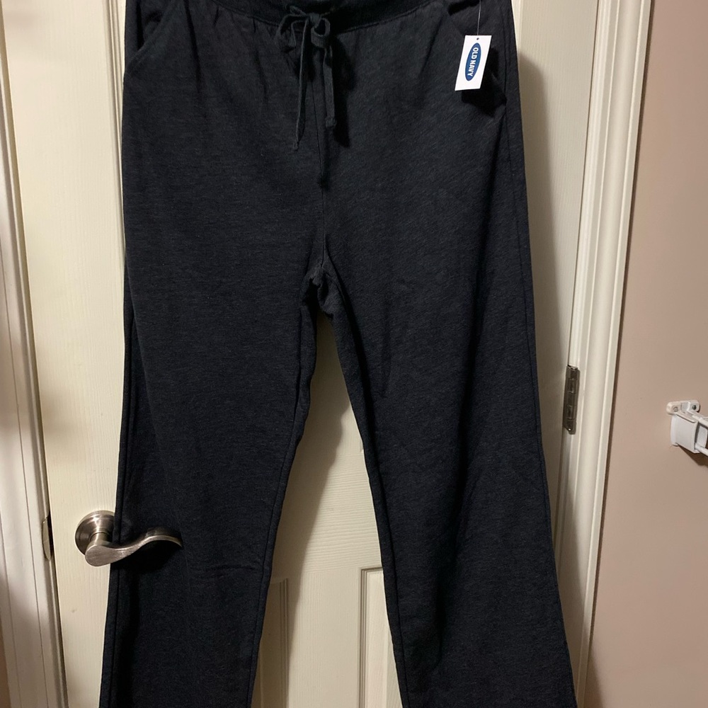 Small old navy charcoal gray sweat pants